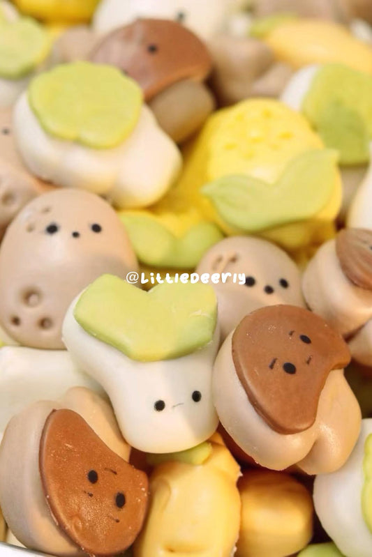 Jellycat 无糖蔬菜小馒头 Jellycat Farm Veggie Bites【无糖系列 No Sugar】