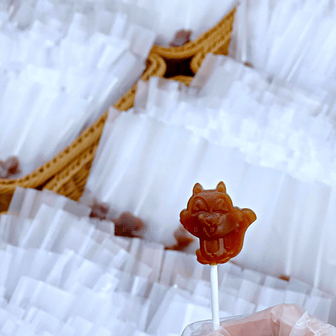 山楂蓝莓开胃护眼无糖棒棒糖 Hawthorn Blueberry Lollipop
