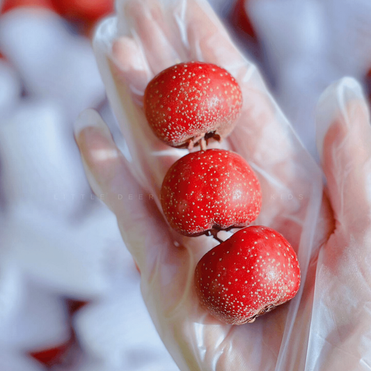 山楂蓝莓开胃护眼无糖棒棒糖 Hawthorn Blueberry Lollipop