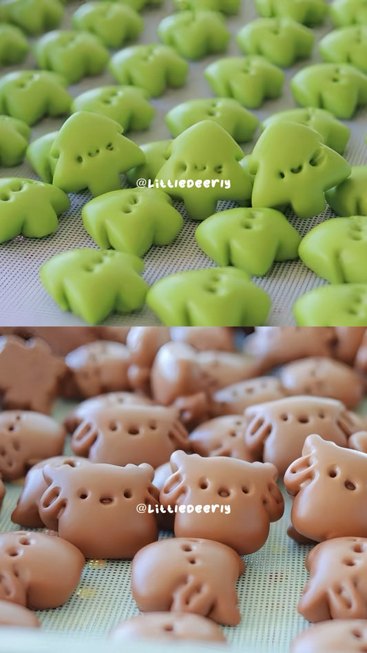 无糖圣诞小馒头 l Christmas Mini Bun【无糖系列 No Sugar】(PRE-ORDER)
