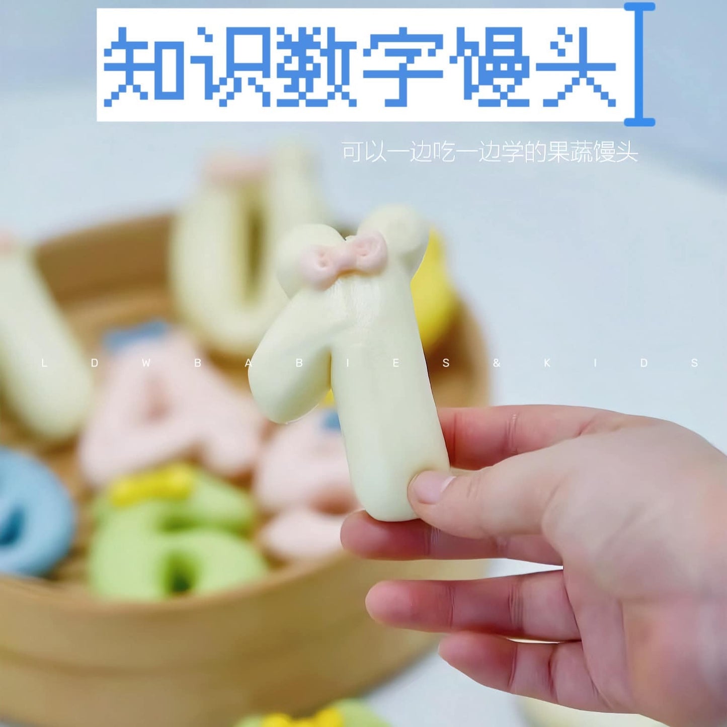 知识数字馒头 Numeric Knowledge Bun 【无糖系列 No Sugar】