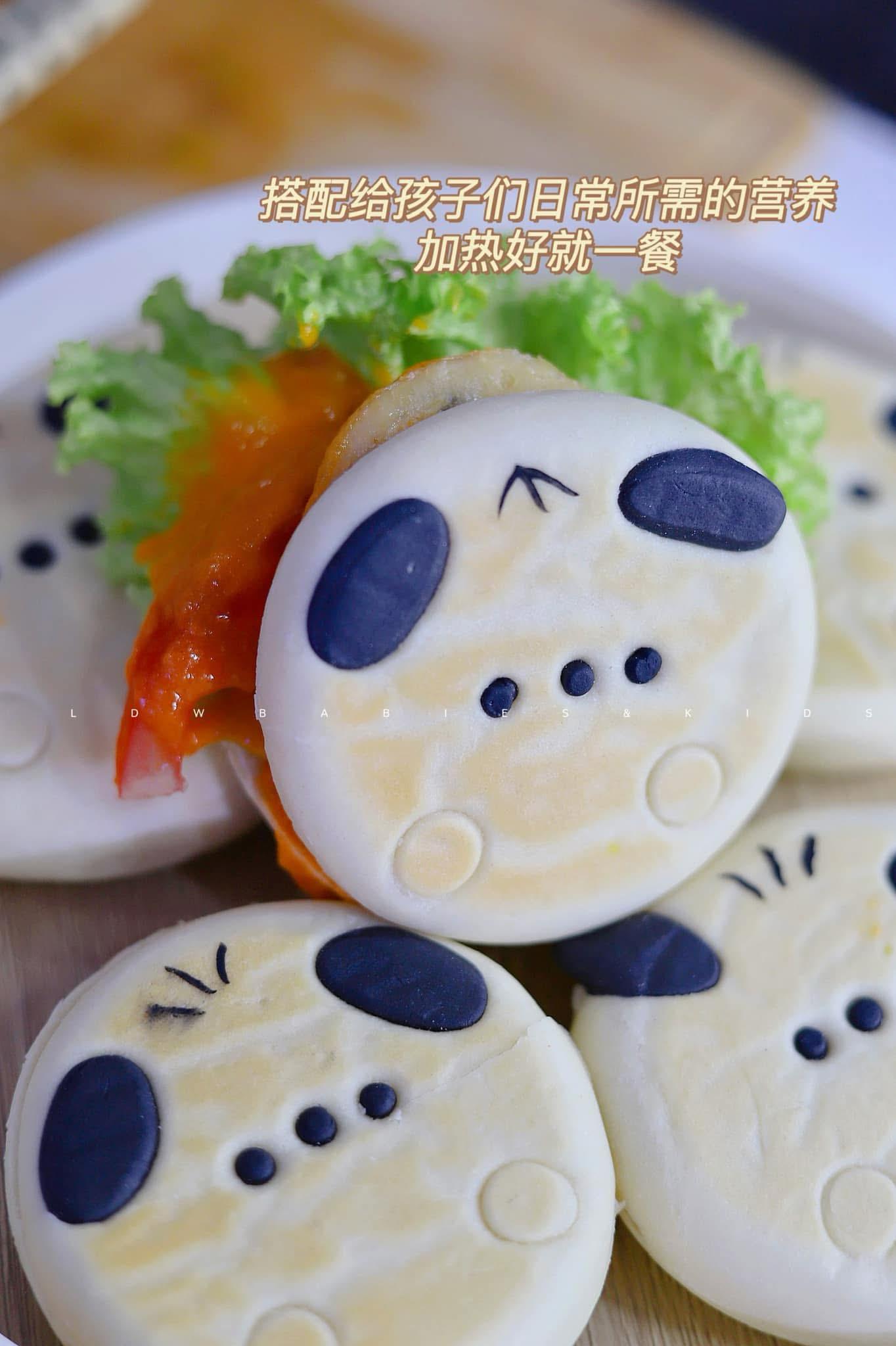 小猪 & 帕洽狗馍馍 Doggie & Piggie Baked Bun