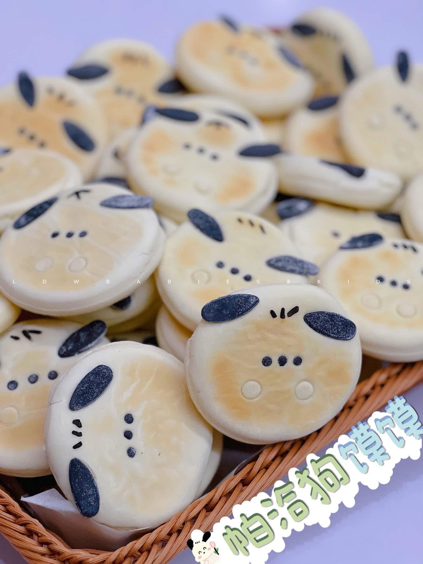 小猪 & 帕洽狗馍馍 Doggie & Piggie Baked Bun