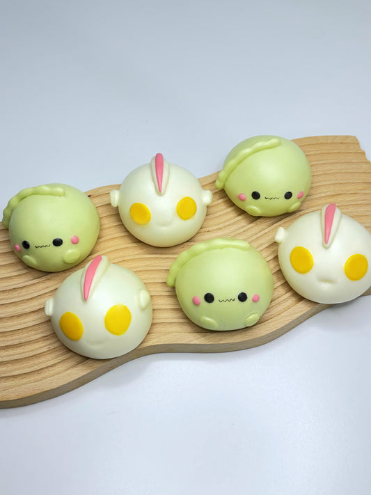 有馅卡通包子 Cartoon Pau With Filling （Ultraman + Dino )