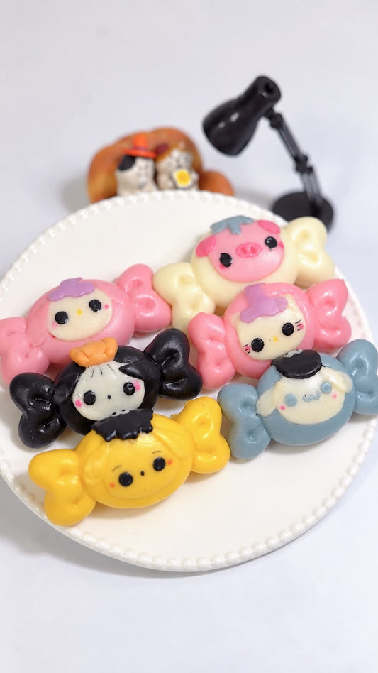 万圣节糖果造型小馒头 Halloween Candy Bun【无糖系列 No Sugar】